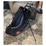 TaylorMade Golf Club Set with bag.