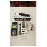 DURACELL Bluetooth ear piece, Billboard car charger, Trend LED selfie light, wireless pill speaker