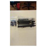 (4) fFEATHER dusters and (9) chapstick