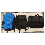 (3) BAGS, Champion, Northface