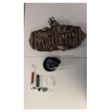 BROWNING Wicked Wing hand warmer. radians hearing protectors, Milwaukee nail puller