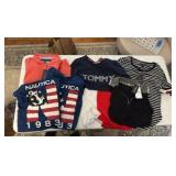 (3) TOMMY Hilfiger shirts all Medium, Kenneth Cole shirt Medium, and 2 Nautica shirts small and medium