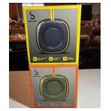 (2) BASS Jaxx reverb wireless speakers