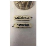 SCRIMSHAW pocket knives