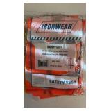 (12) IRONWEAR safety vests