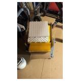 (52) INTERLOCKING floor tiles