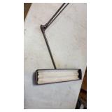 VINTAGE Industrial articulating arm clamp light