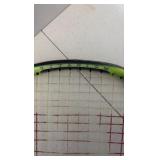 (3) E-FORCE rackets and (1) Victor Booster 1000 Racket in case