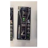 (3) FLASH lights, rechargeable