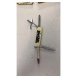 (6) SCRIMSHAW knives