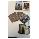 UPPER Deck Golf Cards Tiger Woods tales, Jack Nicklaus
