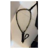 (3) E-FORCE rackets and (1) Victor Booster 1000 Racket in case