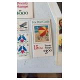 VINTAGE collectible stamps and stamp books