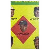 TOPPS 1962 National League Batting Leaders card