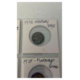 (20) MERCURY Dimes 1918-1958