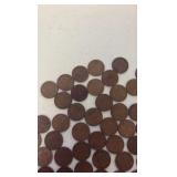(163) WHEAT Pennies and (40) regular Pennies