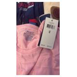 (4) PAIRS of jeans, leggings, (3) Calvin Klein shirts, Nautica shirt, and new balance wind breaker