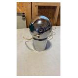 VINTAGE Orb Desk Light and Art Deco Vanity Mirror
