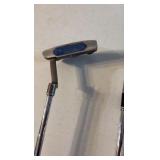 (3) GOLF clubs Titleist, Cleveland RTX 6, and Great White Tiger Shark GW-4