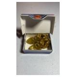 (2) PUMA hats; (2)earring sets(one.925 Sterling); Mini Reebok shoes