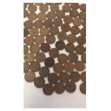 (163) WHEAT Pennies and (40) regular Pennies