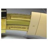 BEATS Wireless Studio3 Noise Cancelling headphones grey & tan in color.