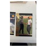 UPPER Deck Golf Cards Tiger Woods tales, Jack Nicklaus