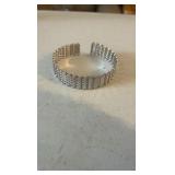 (2) NAPIER bracelets and a vintage hand mirror