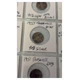 (20) MERCURY Dimes 1918-1958