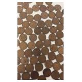 (163) WHEAT Pennies and (40) regular Pennies