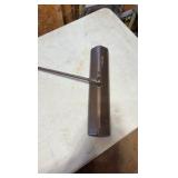 VINTAGE Industrial articulating arm clamp light