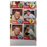 (39) VINTAGE Topps baseball cards LA Dodgers, SF Giants