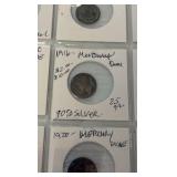 (20) MERCURY Dimes 1918-1958