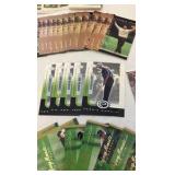 UPPER Deck golf cards Tiger Woods, Chris Dimarco, Jack Nicklaus, Sergio Garcia