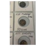 (20) MERCURY Dimes 1918-1958