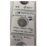 (20) MERCURY Dimes 1904-1941