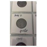 COLLECTIBLE quarters, 1984-2017