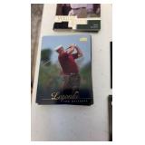 UPPER Deck golf cards Tiger Woods, Chris Dimarco, Jack Nicklaus, Sergio Garcia