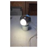 VINTAGE Orb Desk Light and Art Deco Vanity Mirror