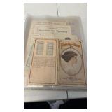 VINTAGE maps and manuals