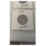 COLLECTIBLE quarters, 1984-2017