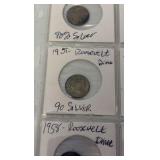 (20) MERCURY Dimes 1918-1958