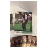 UPPER Deck golf cards Tiger Woods, Chris Dimarco, Jack Nicklaus, Sergio Garcia