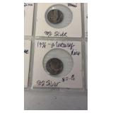 (20) MERCURY Dimes 1918-1958