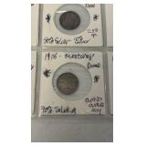 (20) MERCURY Dimes 1918-1958