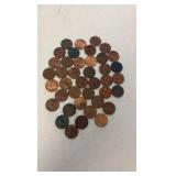 (163) WHEAT Pennies and (40) regular Pennies