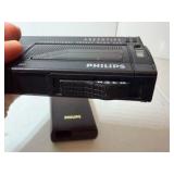 (2) WIRELESS Speakers, (1) Apple TV unit, (1) Aluratek portable battery charger & Phillips Pro pocket memo