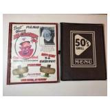 (21) ViINTAGE Menus/Advertisements