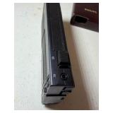 (2) WIRELESS Speakers, (1) Apple TV unit, (1) Aluratek portable battery charger & Phillips Pro pocket memo