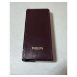 (2) WIRELESS Speakers, (1) Apple TV unit, (1) Aluratek portable battery charger & Phillips Pro pocket memo